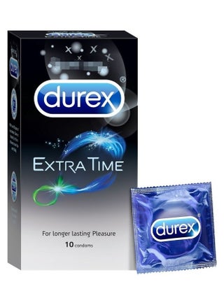 10-Piece Durex Extra Time Condoms