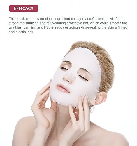 Mond'sub MONDSUB Extreme Firming Lifting Moisturizing Beauty Instant Face Sheet Mask for Glowing Skin Unisex Pack of 10 - Image 5