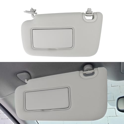 INTGET Driver Side Sun Visor for Nissan Sentra 2013 2014 2015 2016 2017 2018 2019 Accessories Cloth Car Sun Protection Visors Replacement with Mirror (for Unlighted Version) - Image 1