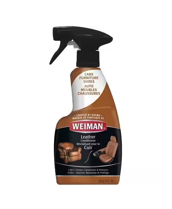 Weiman Leather Cleaner & Conditioner - 12 oz (355ml) - Image 1