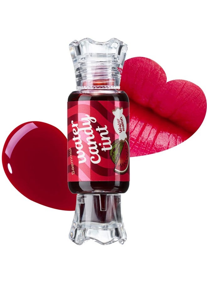 THESAEM Saemmul Water Candy Tint #5 Watermelon - High Pigment Long Lasting Lip Stain Juicy Fruity Vivid Colors - Transfer Proof, Weightless & Smudge Proof, 0.3 Fl.Oz. - Image 1