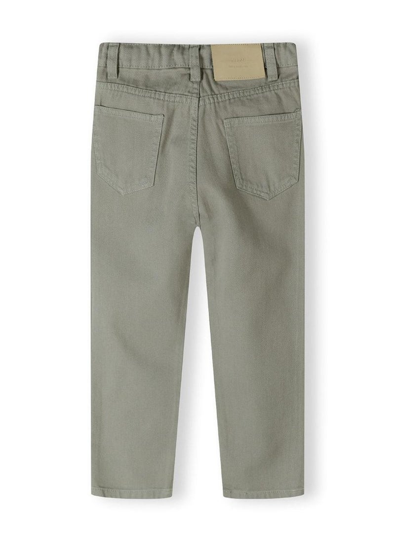 MINOTI Kids Girls Slim Fit Jeans with Adjustable Waist and Stretch Design  - Image 3