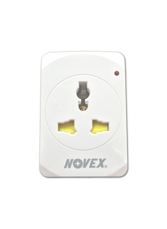 NOVEX (3 Pcs Pack) NOVEX 3-Way Multi Adaptor N-D133, 13A 3250W Power Socket Plug with Neon Indicator - Image 3