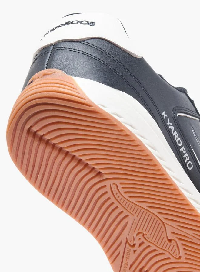 Kangaroos BLACK Women's Logo Detail Sports Shoes with Lace-Up Closure for Women | Best Price UAE