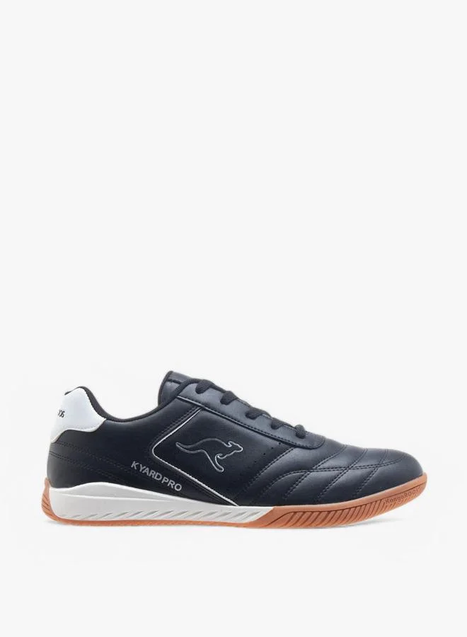 Kangaroos BLACK Women's Logo Detail Sports Shoes with Lace-Up Closure for Women | Best Price UAE