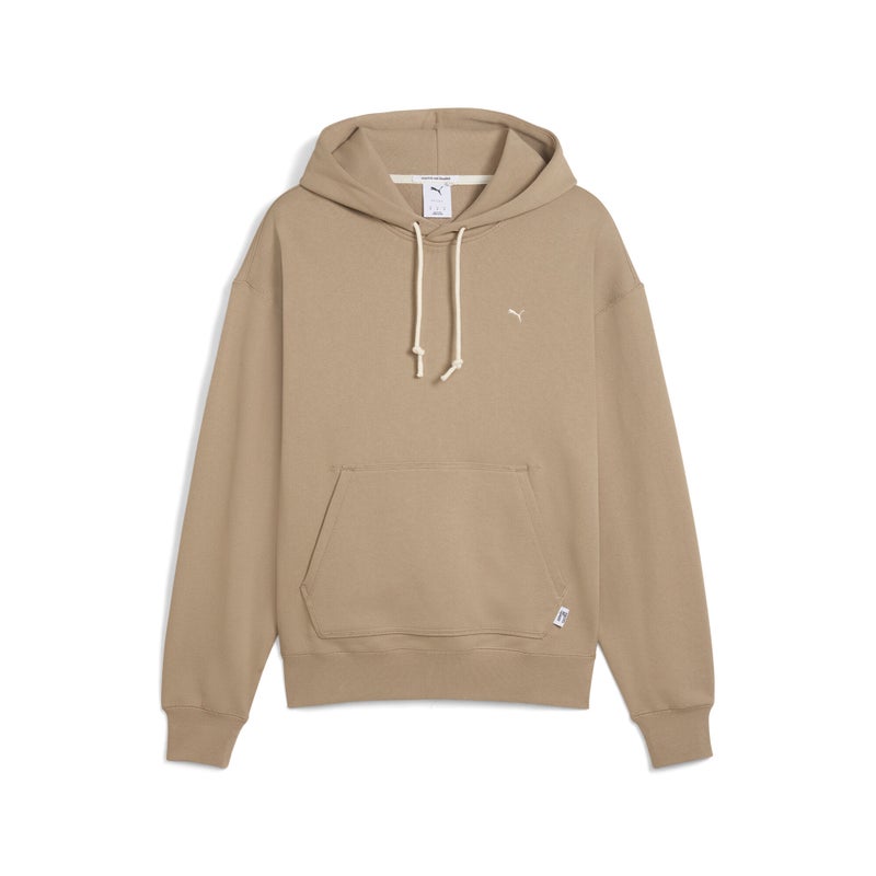PUMA MMQ Mens Beige Hoodie - Image 4