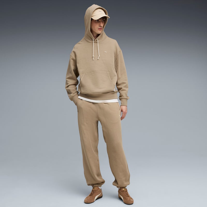 PUMA MMQ Mens Beige Hoodie - Image 3