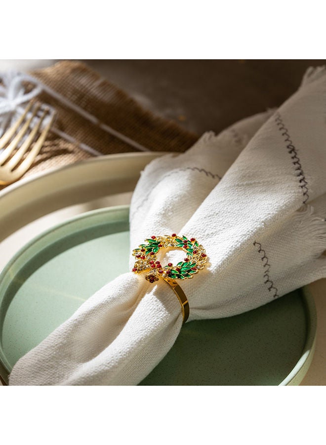 OC HOME Christmas Wreath Napkin Ring  - Image 2