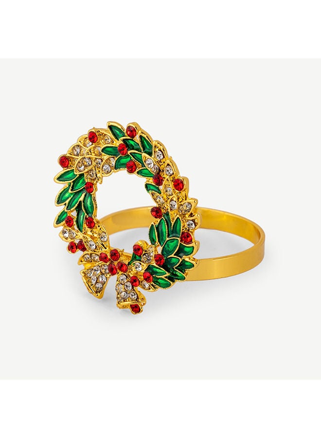 OC HOME Christmas Wreath Napkin Ring  - Image 3