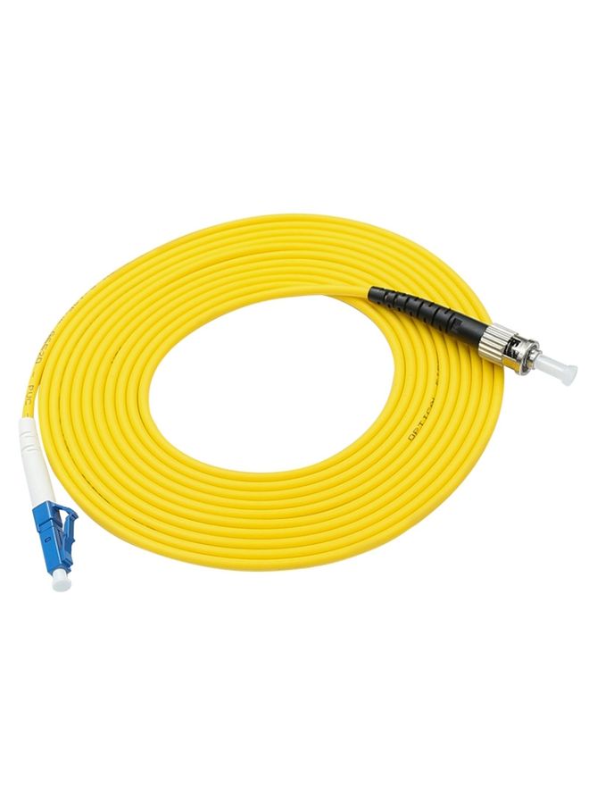BURAQ LC-ST Single-Core Single Mode Fiber Optic Jumper,Length: 3m - Image 1