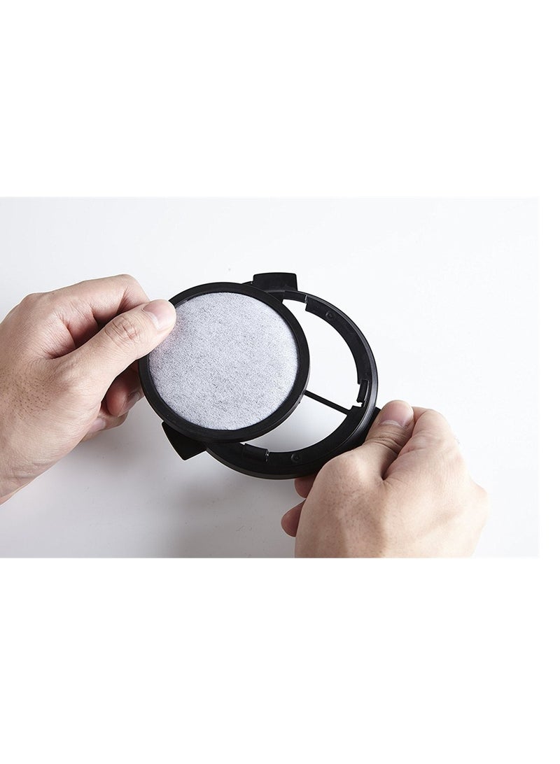 12 Premium Charcoal Water Filter Discs Compatible with Mr Coffee Brewers Great for Pure Flavor and Easy Brewing