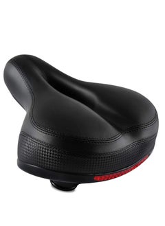 Excefore Comfortable Men Women Bike Seat, Seat Replacement with Dual Shock Absorbing Ball Wide Memory Foam Bicycle Mounting Wrench  - Image 1