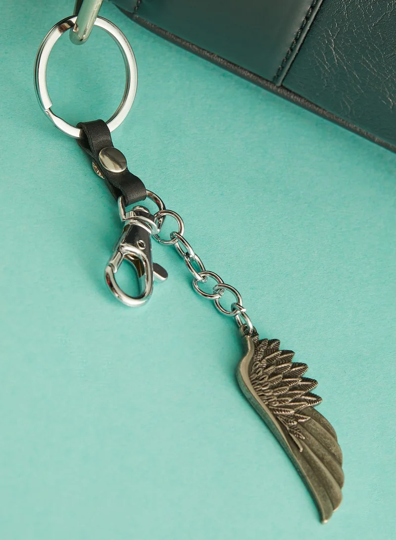 Seventy Five Angel Wing Keyring