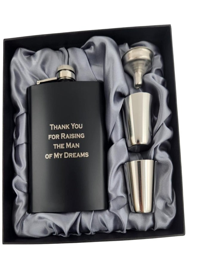 Pretty Inappropriate Father of the Groom Gift from Bride, Wedding Gifts for Dad of Groom, Father in Law Wedding from Bride, Christmas from Daughter in Law, Thank You for Raising the Man of My Dreams Flask - Image 1
