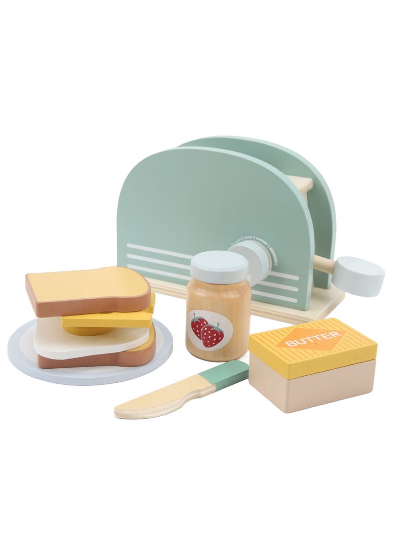 Velaurs Simulation Bread Machine Children's Baking Bread Making Imitation Western Food Set Toy  - Image 1