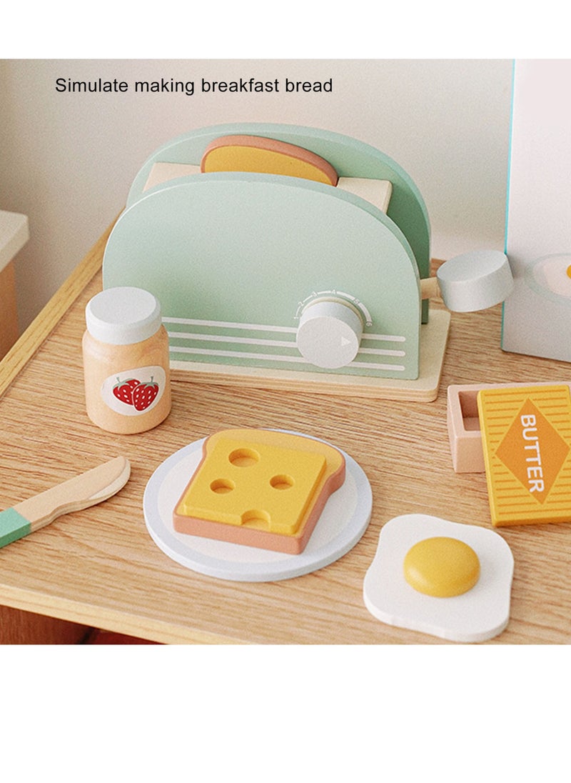Velaurs Simulation Bread Machine Children's Baking Bread Making Imitation Western Food Set Toy  - Image 5