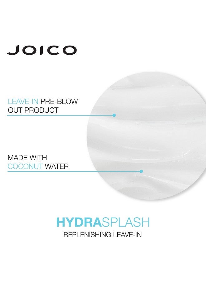 Joico HydraSplash Replenishing Leave-In | For Fine, Medium, Dry Hair | Boost Shine & Softness | Tame Frizz & Hydrate | With Sea Kelp & Coconut Water | 3.38 Fl Oz - Image 5