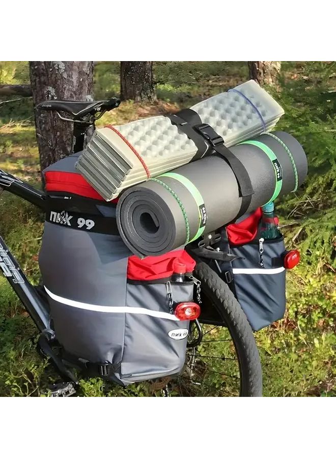 5pcs Orange Polka Dots Heavy Duty Elastic Straps with Metal Hooks Retractable Tear Resistant Fasteners for Outdoor Camping Gear - Image 5