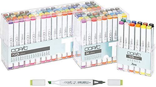 Copic Markers 12-Piece Toner Gray Set (Discontinued model: EAN 4511338002186) - Image 4
