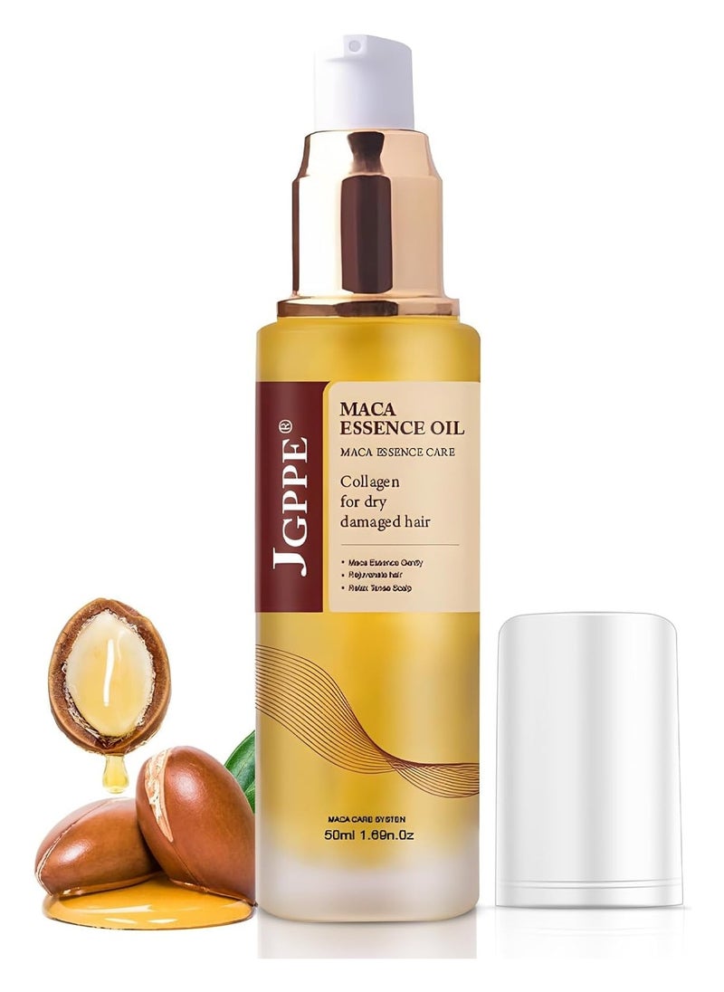 Karseell Moroccan Argan Oil for Hair Healing Cold Pressed Weightless Argan Oil Hair Serum for Dry Damaged Hair 50ml  - Image 1