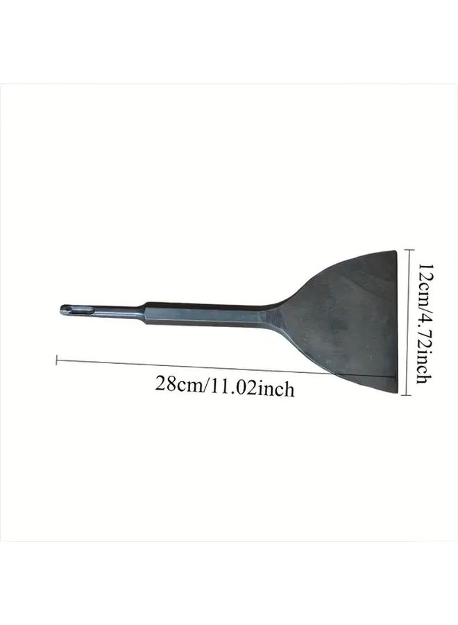 Round Shank Heavy Duty Chisel For Concrete Tile Brick Construction Demolition - Image 2
