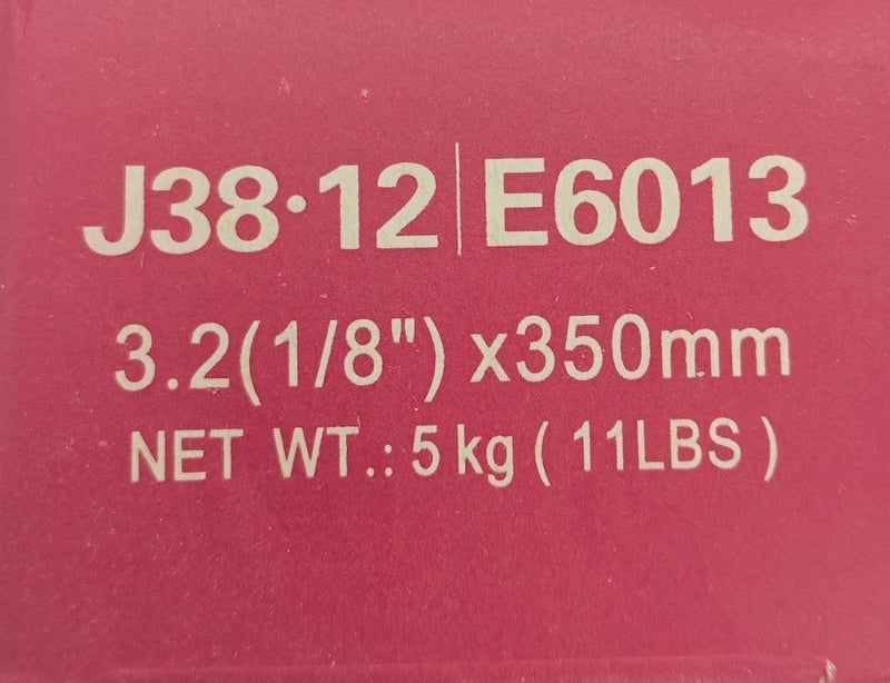 الارقم E6013 قطب لحام J38-12، قطر 3.2 مم، 5 كجم باكت - Image 3