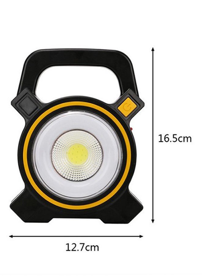 إسكدنيا مصباح LED للطوارئ يعمل بالطاقة الشمسية أسود 17 x 13Ø³Ù†ØªÙŠÙ…ØªØ± - Image 2