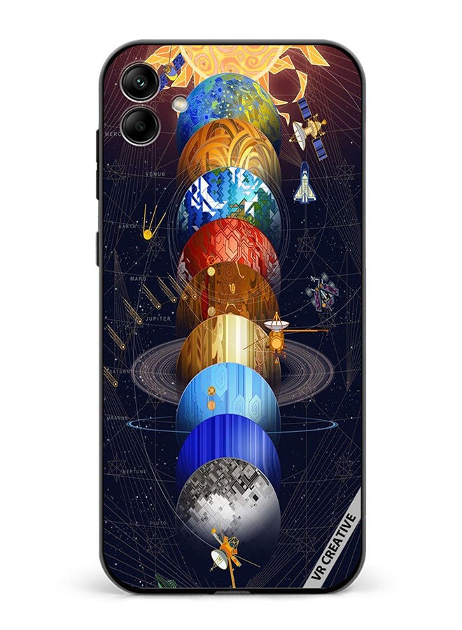 VR CREATIVE Protective Case Cover For Samsung Galaxy A04 Earth Design Multicolour - Image 1