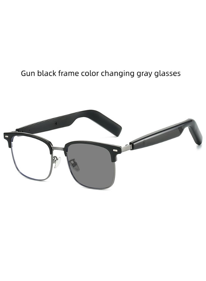 ZESITH Summer Myopia Smart Bluetooth Glasses 15, Anti Blue Light Photochromic Lens, HiFi Stereo, Long Battery, Unisex - Image 1