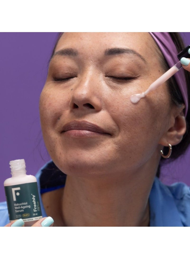 Freshly Bakuchiol Well-Ageing Serum for Wrinkles and Expression Lines 15ml - Image 3
