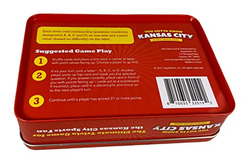 You Gotta Know Kansas City - Sports Trivia Game - Image 3
