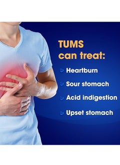 TUMS Antacid Chewable Assorted Fruit - 100 Tablets  - Image 5