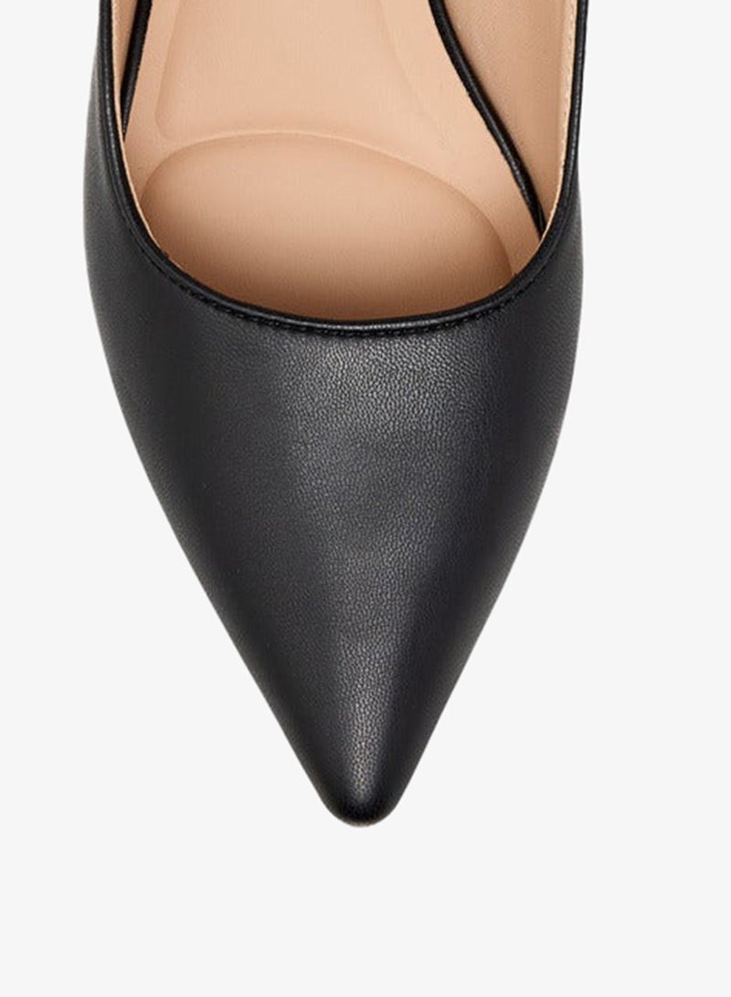 Flora Bella By Shoexpress Women Ruched Detail Slingback Shoes with Stiletto Heels - Image 4