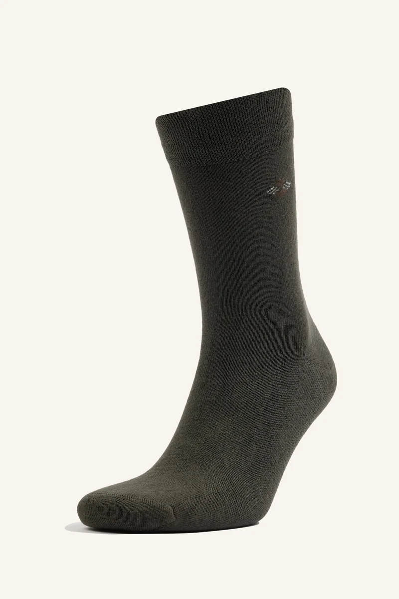 Defacto  Man Printed Premium 5 Piece Long sock for Men | Best Price UAE