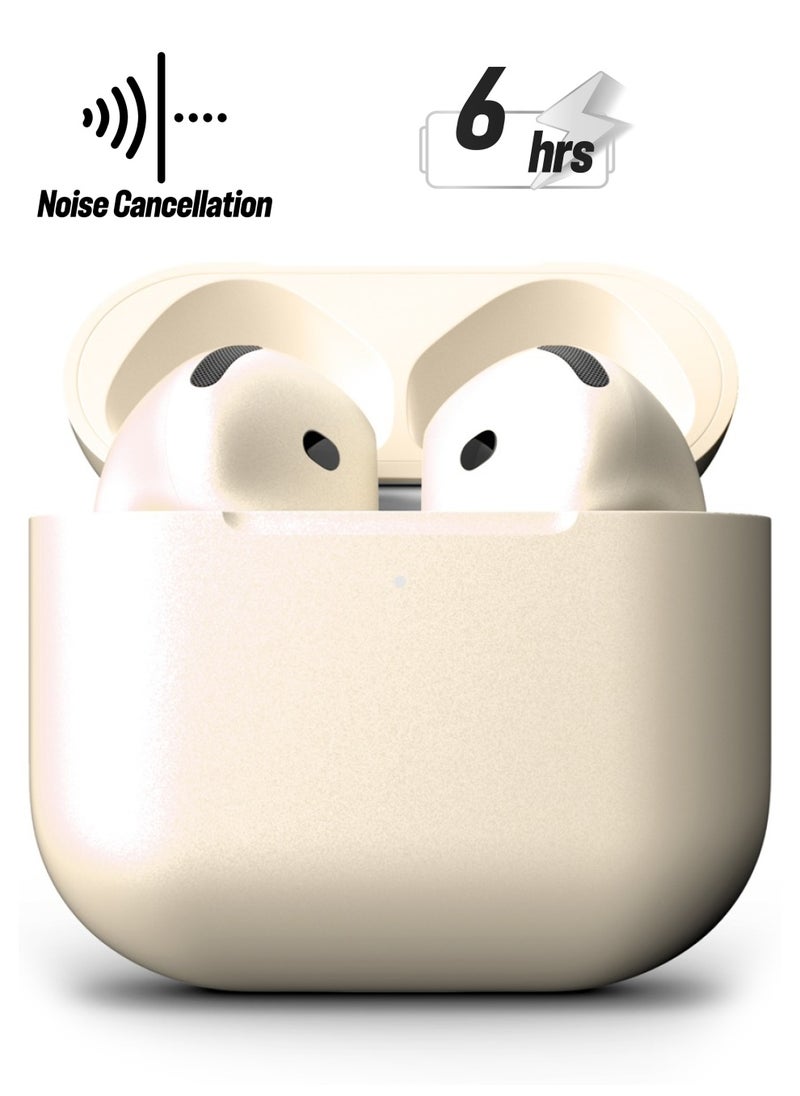 Craft MERLIN CRAFT CUSTOMIZED APPLE AIRPODS 4 ANC DESERT TITANIUM  - Image 1