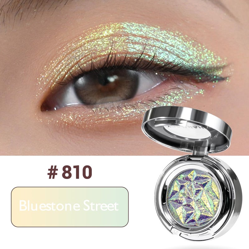 CHARMACY Duochrome Eyeshadow, Insane Shifters Chameleon Eyeshadow, Creates High-Impact, Metallic Eye Looks, 100% Vegan and Cruelty Free (Chameleon-#810, 0.06 Ounce (Pack of 1)) - Image 2