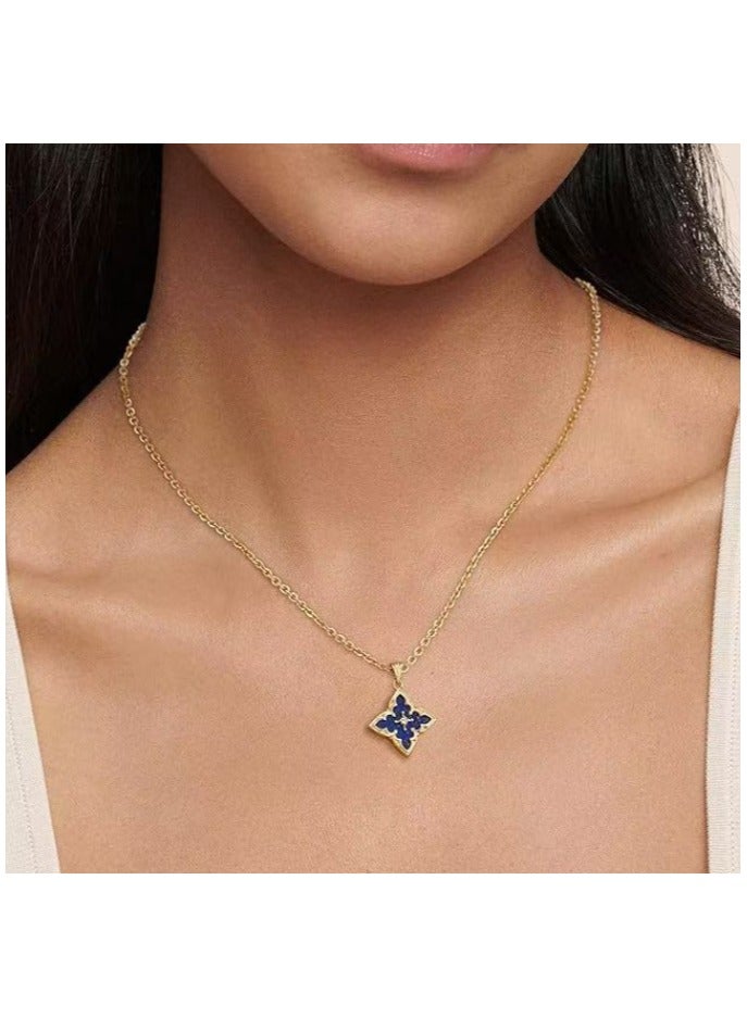 Luxury 18K Gold-Plated Copper Polished Chain - Elegant Versatile Sweater Chain - Image 2