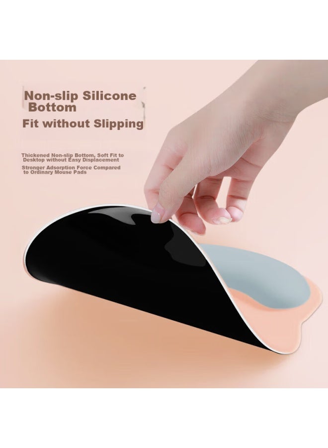 Bubm Business Mouse Pad Wrist Rest, Silicone Mouse Pad, Extra Large Thick Size, Computer Office Mouse Pad, For Men And Women, Gaming Wrist Rest - Big Eye Cute Pet - Image 5