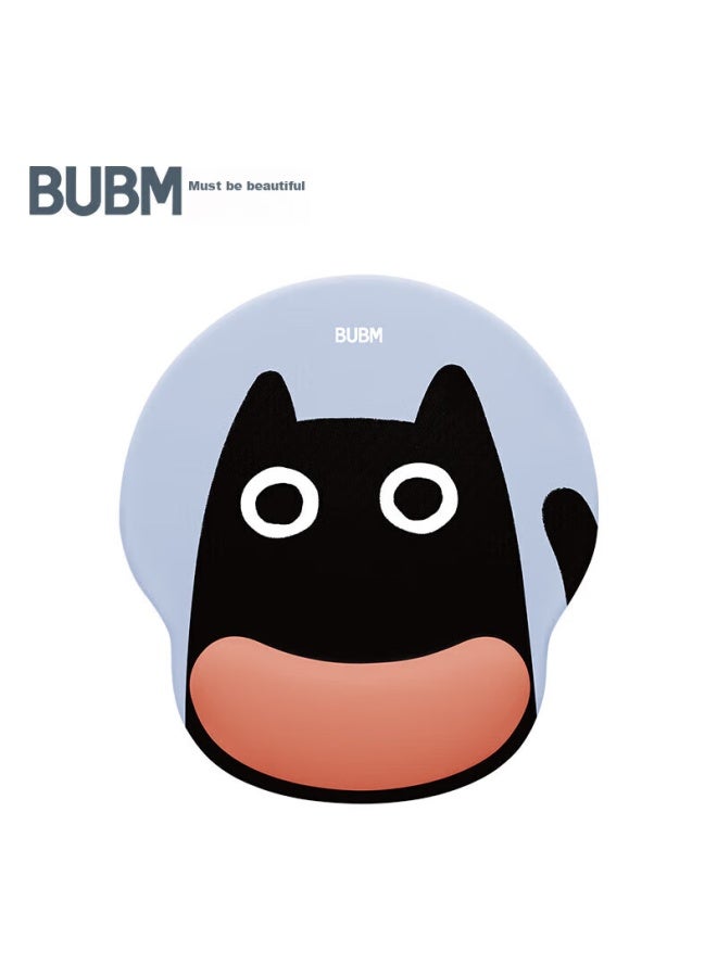 Bubm Business Mouse Pad Wrist Rest, Silicone Mouse Pad, Extra Large Thick Size, Computer Office Mouse Pad, For Men And Women, Gaming Wrist Rest - Big Eye Cute Pet - Image 3
