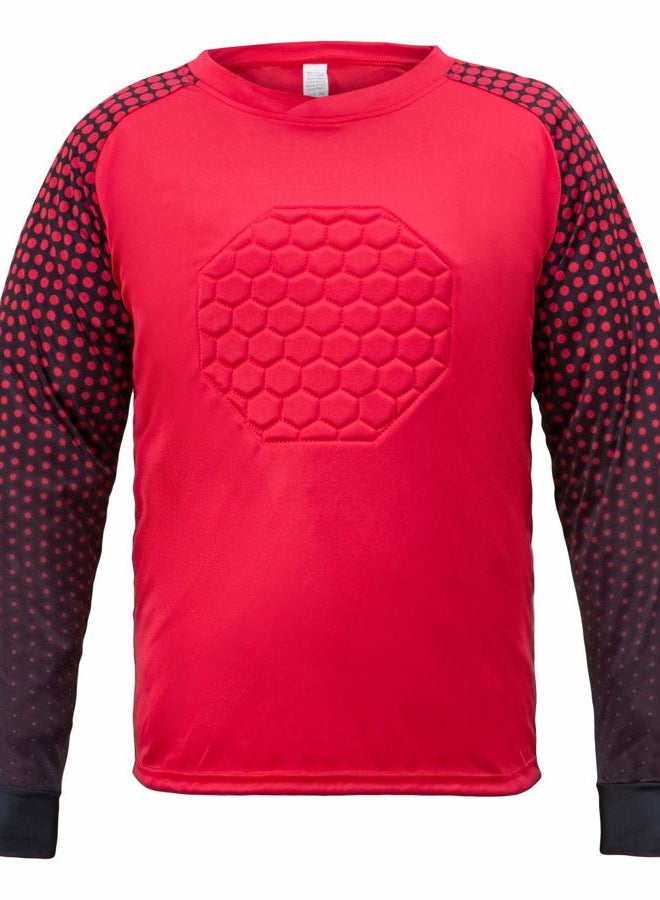 Total Soccer Factory Goalie Shirt YL (Chest 34-36") Red - Image 4
