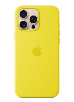Silicone iPhone 16 Pro Max Silicone Case with MagSafe – Star Fruit  - Image 1