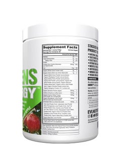 Evlution Greens and Superfoods Energy Drink Powder - EVL Super Greens Powder Smoothie Mix with Caffeine Spirulina Chlorella and Wheat Grass - Vegan Greens Superfood Powder for Energy Focus and Immunity  - Image 1