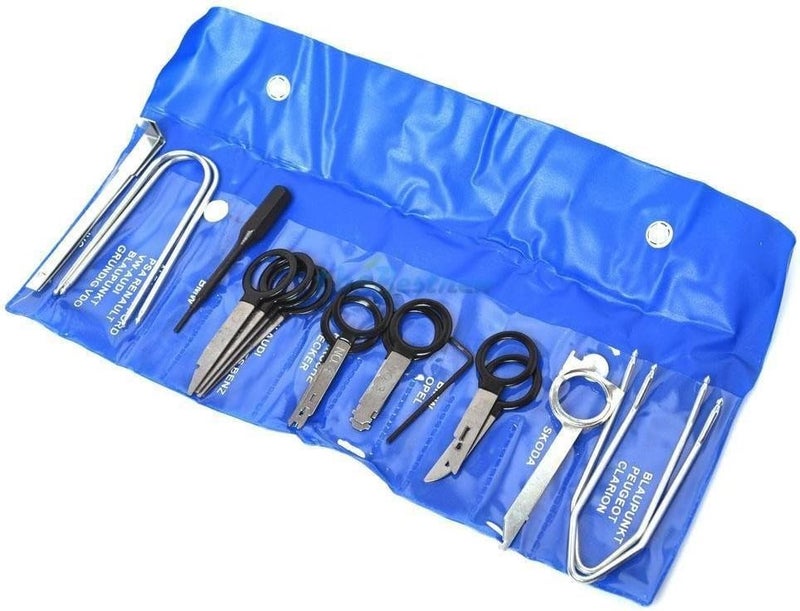 Science Purchase Car Stereo Radio Removal Tool Key Kit Compatible with Various Car Manufacturers - Image 1