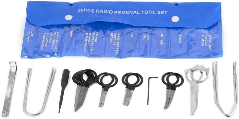 Science Purchase Car Stereo Radio Removal Tool Key Kit Compatible with Various Car Manufacturers - Image 2