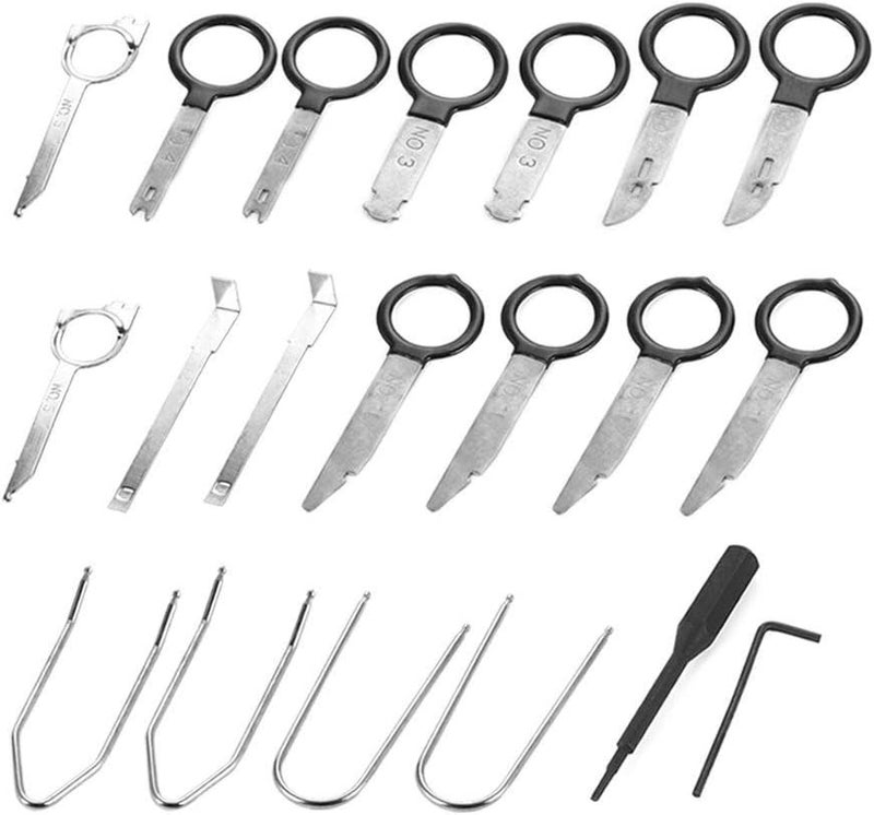 Science Purchase Car Stereo Radio Removal Tool Key Kit Compatible with Various Car Manufacturers - Image 3