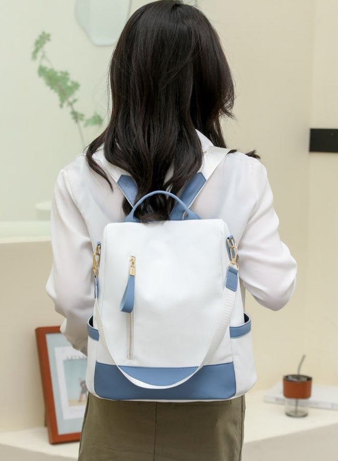 SHABILI Girls' Nylon Material Backpack, Student's Large-capacity School Bag College Bag Tourist Bag Back Bag, Daily Commuting Shoulder Bag Crossbody Bag Office Bag Handbag Tote Bags for Women/Teenagers  - Image 2