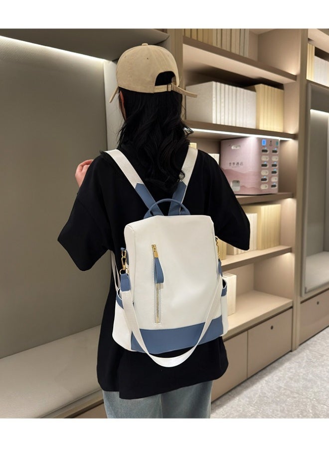 SHABILI Girls' Nylon Material Backpack, Student's Large-capacity School Bag College Bag Tourist Bag Back Bag, Daily Commuting Shoulder Bag Crossbody Bag Office Bag Handbag Tote Bags for Women/Teenagers  - Image 5