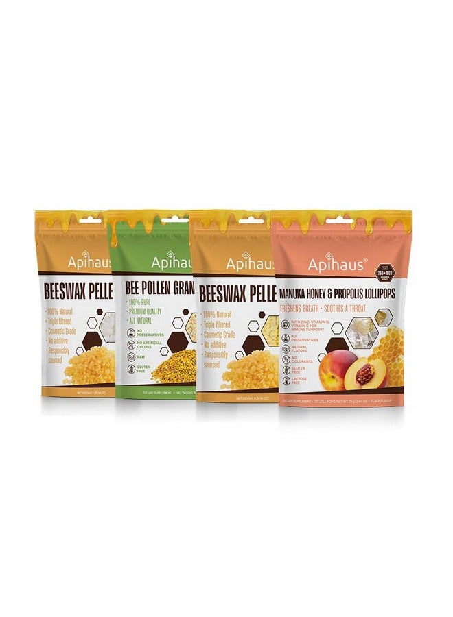 apihaus Bee Pollen Granules 1 lb. - 100% Pure - Fresh Raw Bee Pollen - Superfood Packed - Premium Quality Bee Pollen, Gluten Free - Image 4