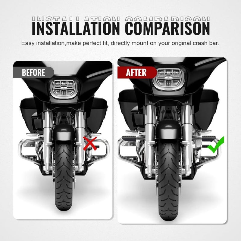 GZYF Motorcycle Crash Bar Rubber Cover - Image 4