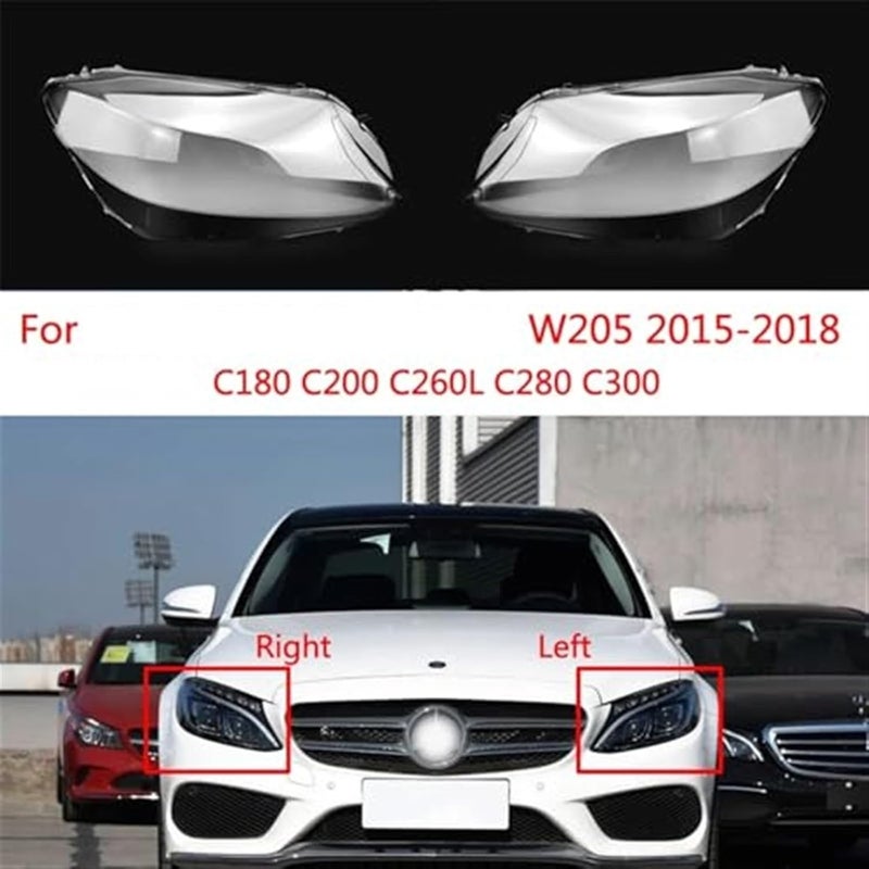 Wivplex Car Headlight Cover for Benz C-Class - Image 4